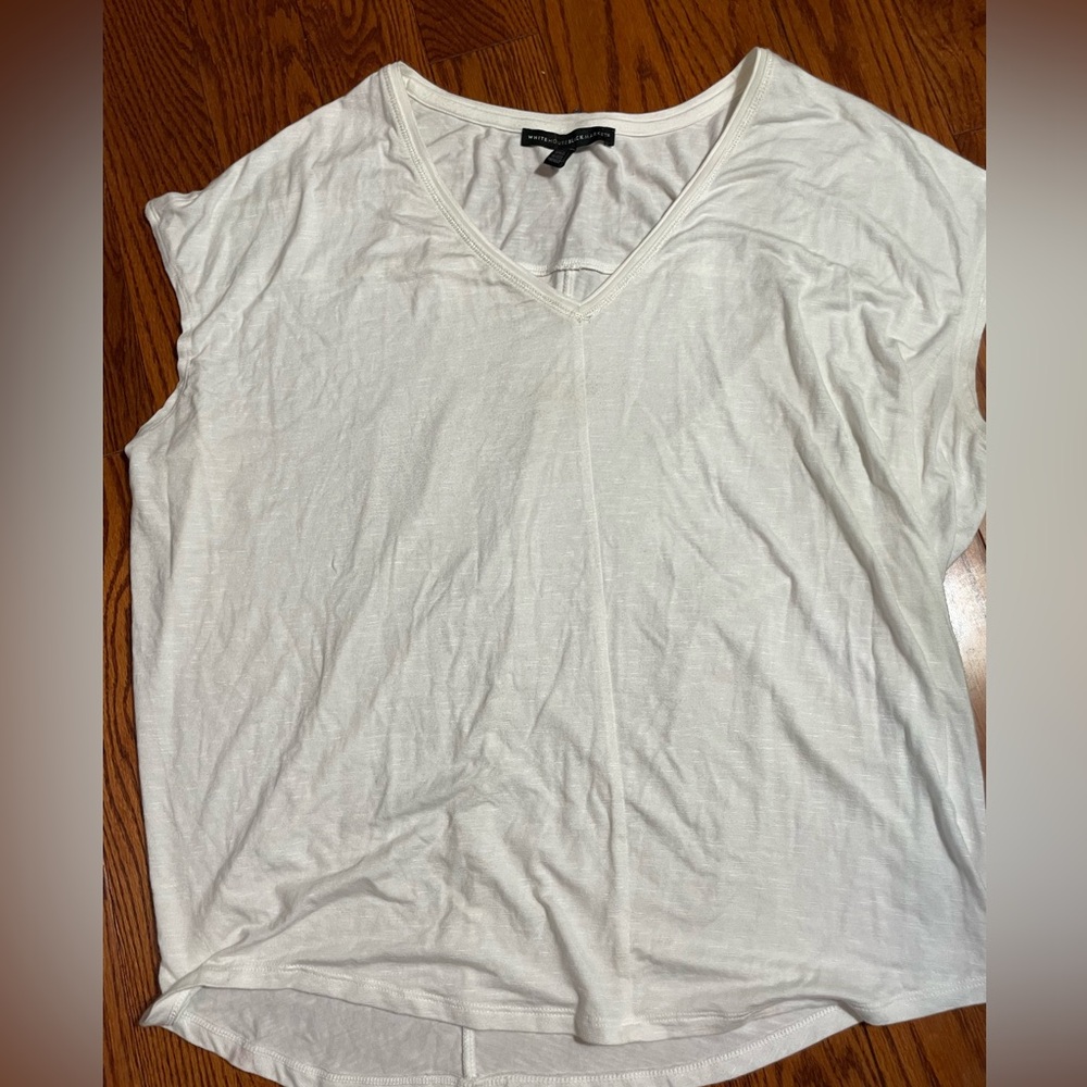 White House Black Market white shirt